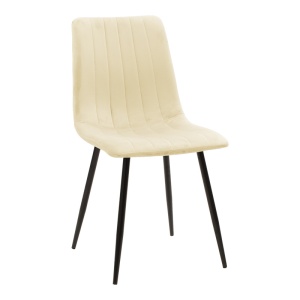 Set masa si scaune 5 piese Natali-Noor Bej 120x80x76 cm - Img 2
