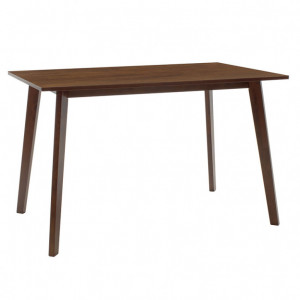 Set Masa si Scaune Benson-Orlean 5 Piese Nuc Inchis - Bej 120x80x75 cm - Img 5
