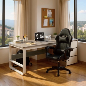 Set mobilier birou 2 buc Frame Antracit 120x59x118 cm