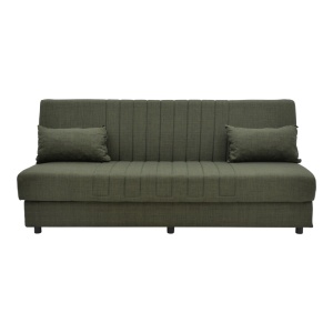 Set mobilier studenti canapea si masuta de cafea, 2 buc, Zing, Gri, 190x75x85 cm - Img 7