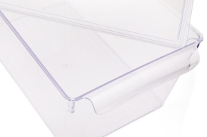 Set organizator frigider, 3 piese 731 Transparent 20x32.5x14 cm - Img 5