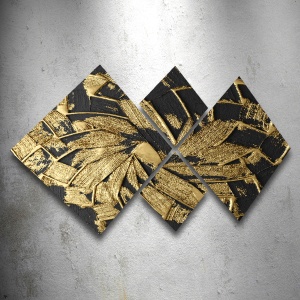 Set tablouri canvas (4 bucati) 4MDF700733563 Multicolor 60x115 cm - Img 2