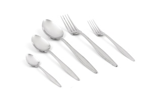 Set tacamuri 60 bucati D42 Argintiu 23x23x23 cm