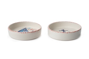 Set vesela mic dejun, 14 bucati KAHSER14 Alb 19x19x1 cm - Img 9