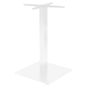 Stalp picior suport blat masa bar Stofan metal alb 45x45x108 cm