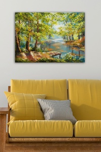 Tablou 1193655400 Multicolor 50x70x3 cm - Img 2