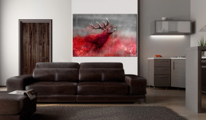 Tablou - Bloody Field 120x80 cm - Img 2
