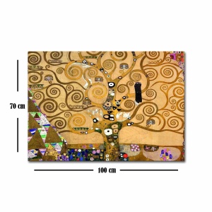 Tablou canvas FAMOUSART-022 Multicolor 70x100x3 cm - Img 4