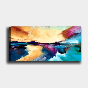Tablou canvas YTY1027048810 Multicolor 50x120 cm - Img 3