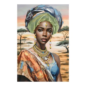 Tablou canvas Zerbera Inart, Pako World, 80x3x120 cm