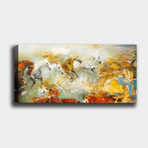 Tablou Cascade Sky Multicolor 50x120 cm - Img 2