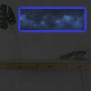 Tablou cu LED 3090NASA Multicolor 30x90x3 cm - Img 2