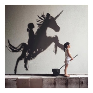 Tablou Horseon canvas imprimat digital 50x1.8x50 cm
