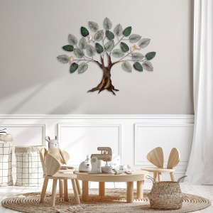 Tablou metalic Alder Multicolor 117x92 cm - Img 2