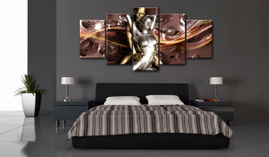 Tablou - Romantic Ecstasy 200x100 cm - Img 2