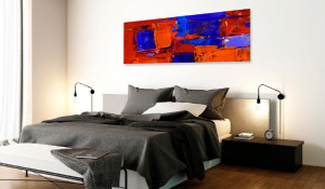 Tablou - Sapphire Cave 135x45 cm - Img 2