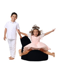 Taburet puf beanbag de gradina Baton Negru - Img 10