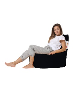 Taburet puf beanbag de gradina Baton Negru - Img 12