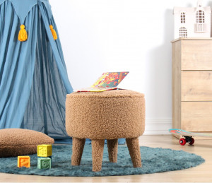Taburet Raza Camel 40x20 cm - Img 2