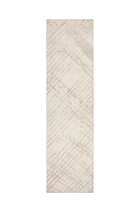 Traversa Remy Circular Knit Crem 80x300 cm, Flair Rugs - Img 2