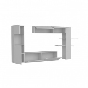 Ansamblu Comoda TV Maxi Alb - Img 5