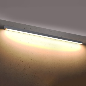 Aplica LED Pinne Gri 3000K 200x6x6 cm - Img 3