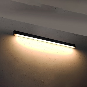 Aplica LED Pinne Negru 3000K 118x6x6 cm - Img 3