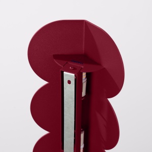 Aplica perete Biscuit Burgundy 16.3x5.8x33.6 cm - Img 8