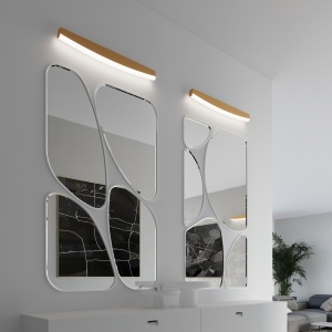 Aplica perete LED Jorun Auriu 3000K 60x5.5x7 cm - Img 7