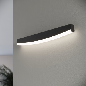 Aplica perete LED Jorun Negru 3000K 60x5.5x7 cm - Img 8