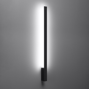 Aplica perete LED Lahti Negru 4000K 4x6.5x90 cm - Img 3