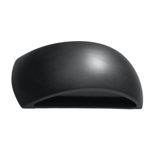 Aplica Pontius din ceramica Negru 32x9x14 cm