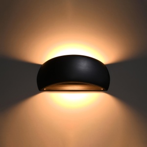 Aplica Pontius din ceramica Negru 32x9x14 cm - Img 3