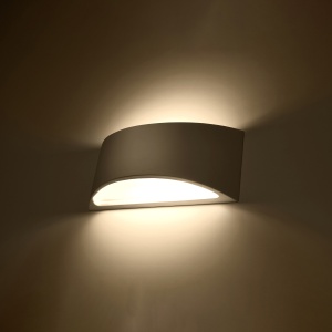 Aplica Vixen din ceramica Alb 31.5x9.5x14 cm - Img 3