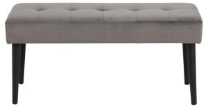 Banca Glory, Gri, 45x95x38 cm - Img 4