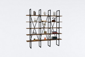 Biblioteca Beylerbe Walnut-Negru - Img 2
