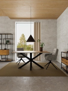 Biblioteca Seaford, Natural, 185x77x35 cm