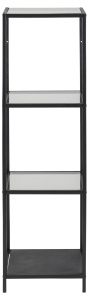 Biblioteca Seaford, Transparent, 119.5x35x37 cm - Img 3