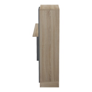 Birou cu biblioteca, Ofisio, Sonoma, 40x152.3x120 cm - Img 6