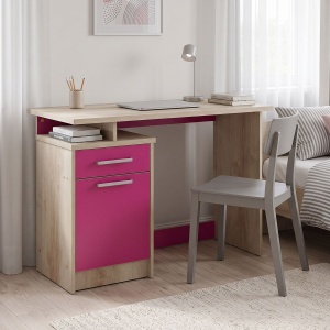 Birou Looney Castillo - Roz 100x55x75 cm