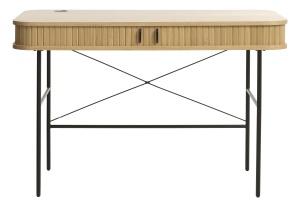 Birou NOLA, Stejar deschis, 60x75x120 cm