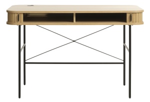 Birou NOLA, Stejar deschis, 60x75x120 cm - Img 4
