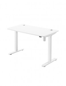 Birou reglabil, Songmics, Ajustabil, Alb, LSD012W01, 120 x 60 x 73/ 114 cm - Img 2