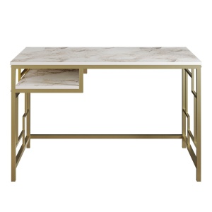 Birou Victory Auriu 120x75x60 cm - Img 4