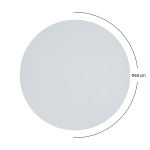 Blat masa Melody Pako World Alb 60x60x1.2 cm - Img 5