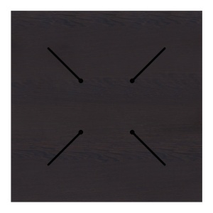 Blat Portico HPL wenge 69x69x1.2 cm - Img 2