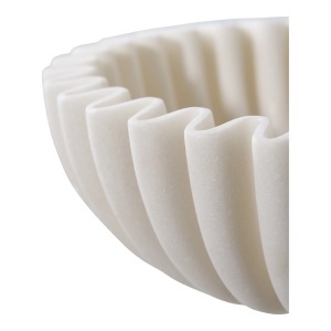 Bol decorativ, Bej, 20x20x6.5 cm