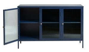 Bufet BRONCO, Albastru, 40x85x132 cm - Img 4
