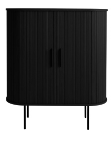 Cabinet NOLA, Negru, 40x118x100 cm - Img 2
