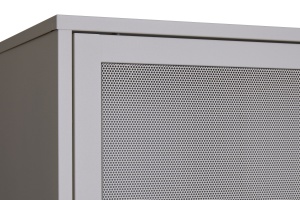 Cabinet VEEP, Gri deschis, 40x180x90 cm